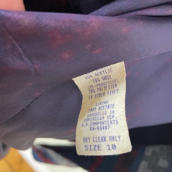 90’s Vintage Wool Western Women's Blazer by Casablanca - Picture 8 of 10